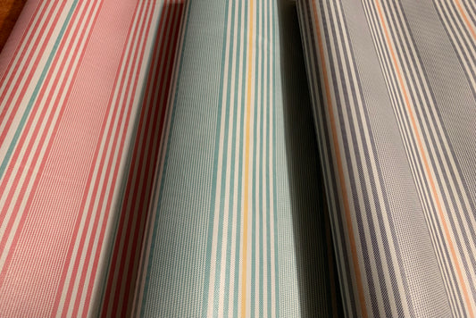 TPU coated canvas, waterproof striped canvas for bags, home decor, E6