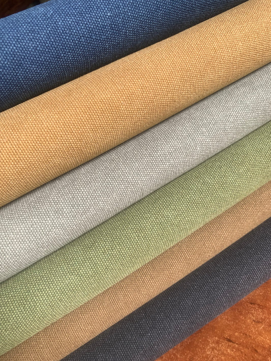 Heavy weight stone washed canvas, 100% cotton canvas F5