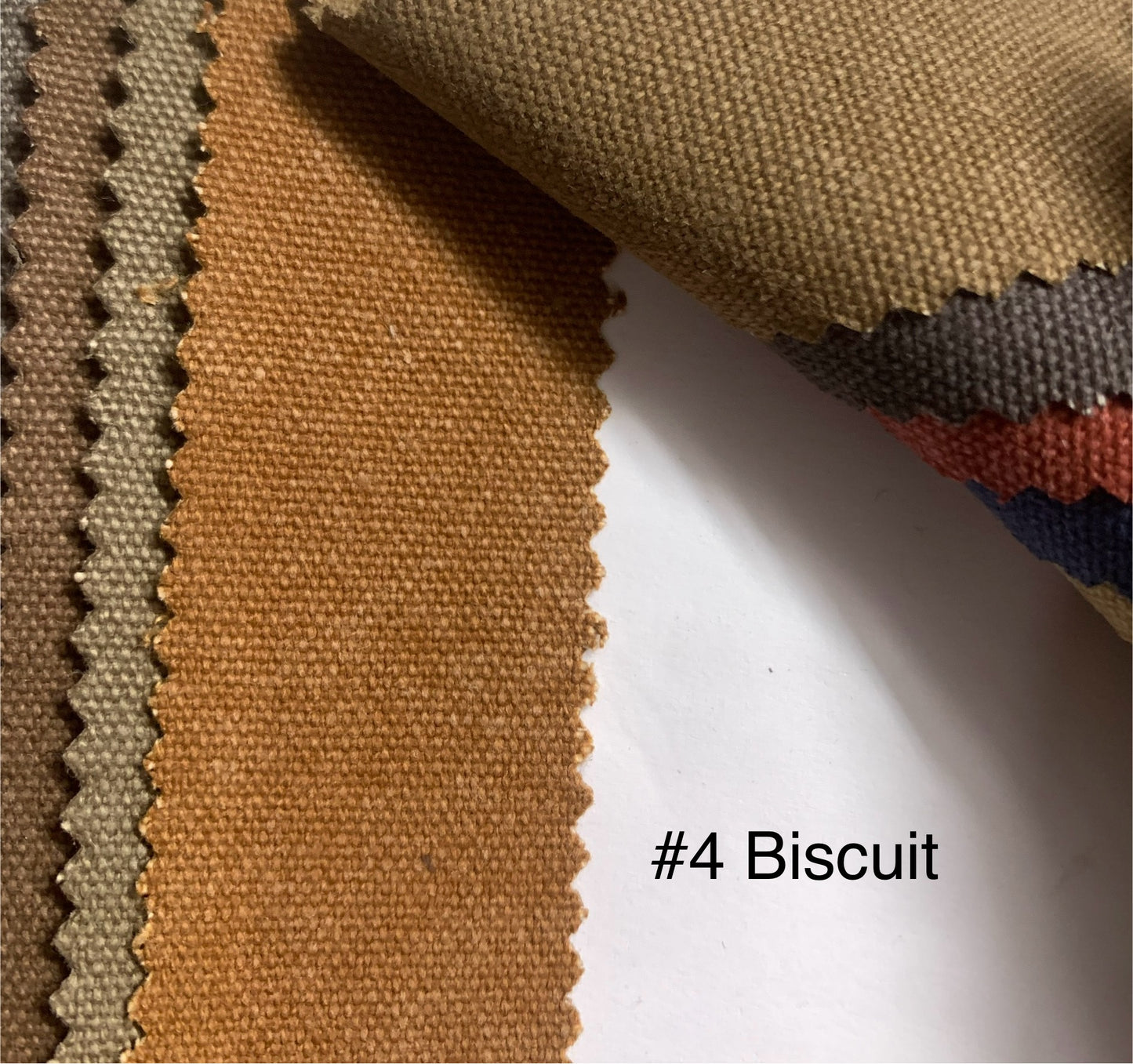 Medium weight stonewashed canvas, 100% Cotton canvas F4