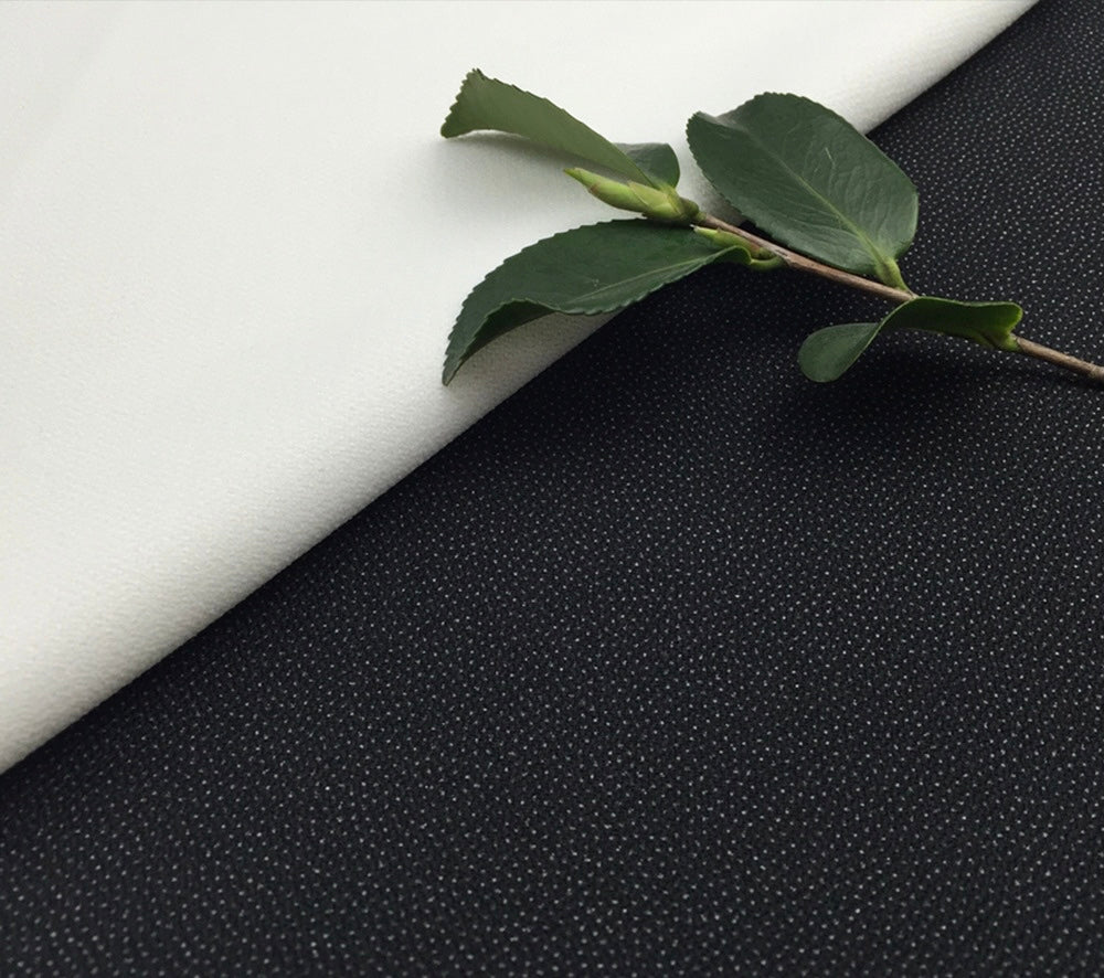 Fusible polyester interfacing, woven iron on interfacing - light, medi ...