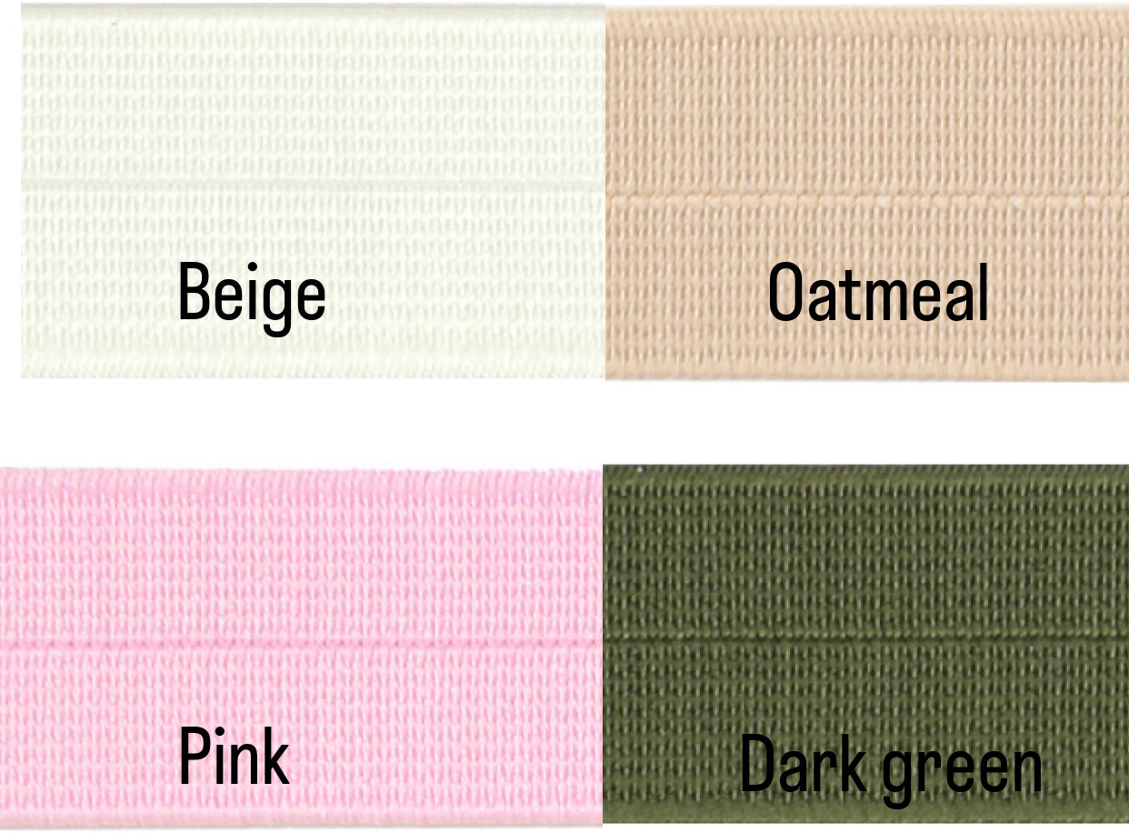 Fold over elastic binding tapes for bags, clothes, home decor A3