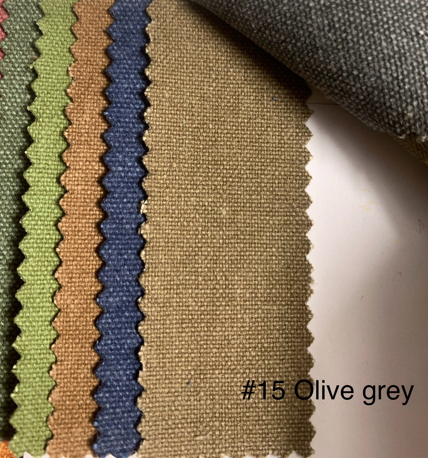 Medium weight stonewashed canvas, 100% Cotton canvas F4