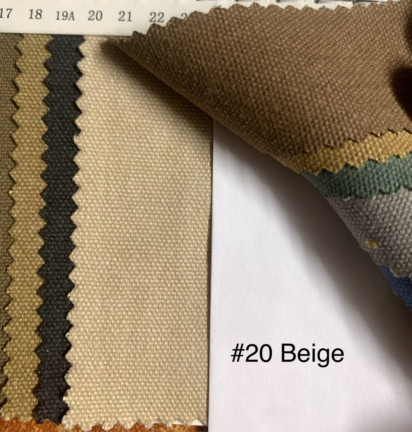 Medium weight stonewashed canvas, 100% Cotton canvas F4