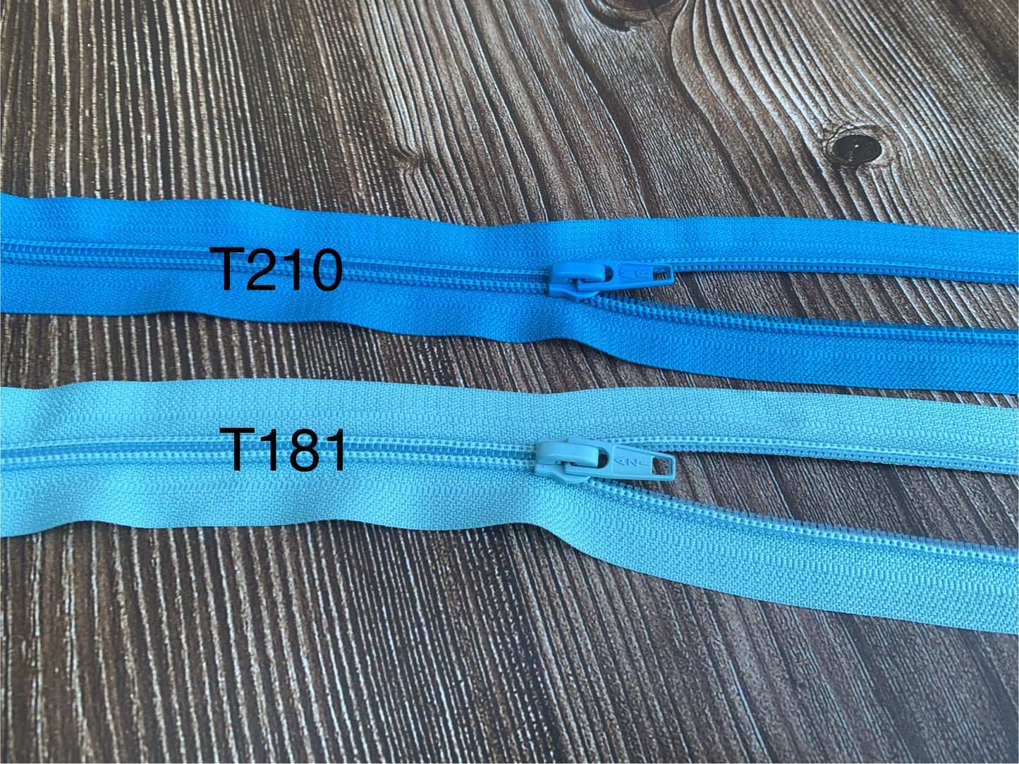 Pack of 25 - Size 5 nylon zips, 80-85 cm, clearance sale GS