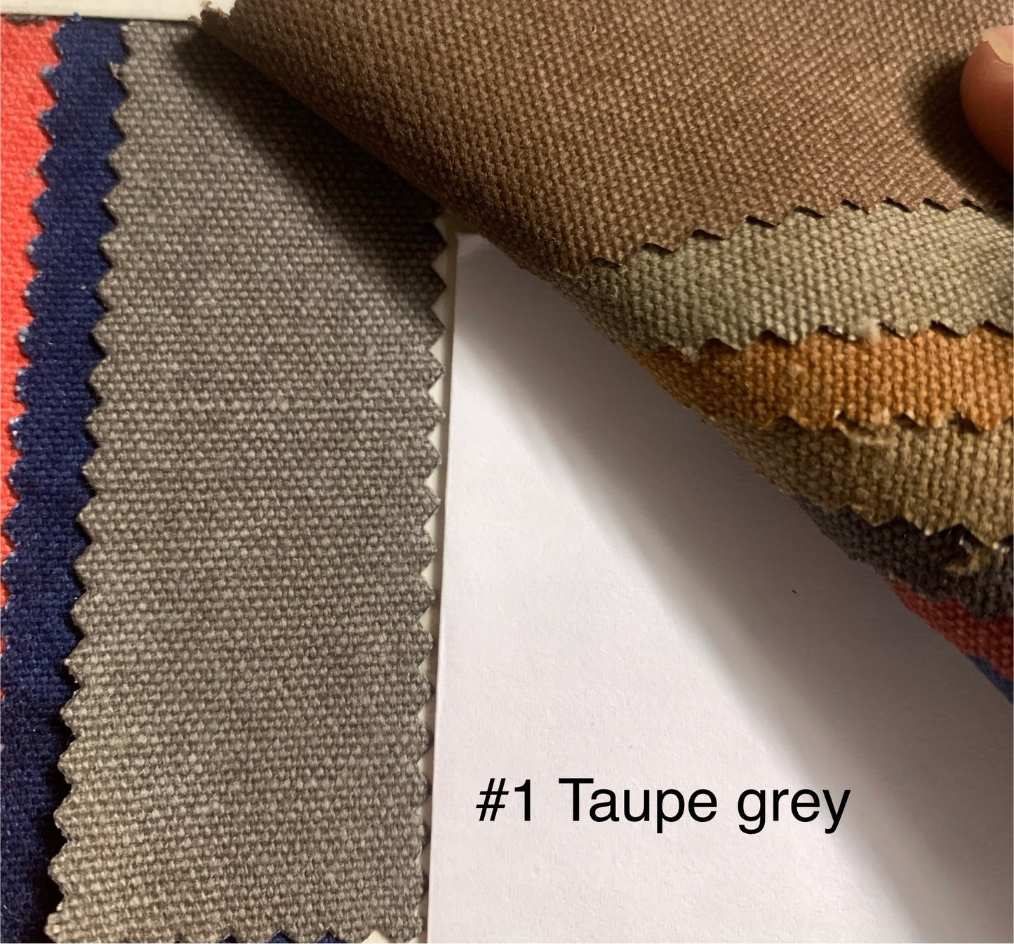 Medium weight stonewashed canvas, 100% Cotton canvas F4