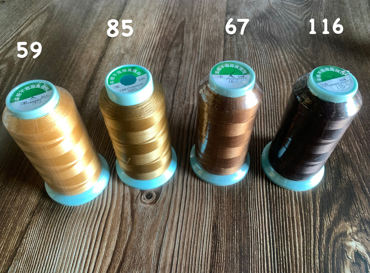 Tex 45 & Tex 70 Super Strong Polyester Sewing Threads C2-3,B4,I – Sun ...