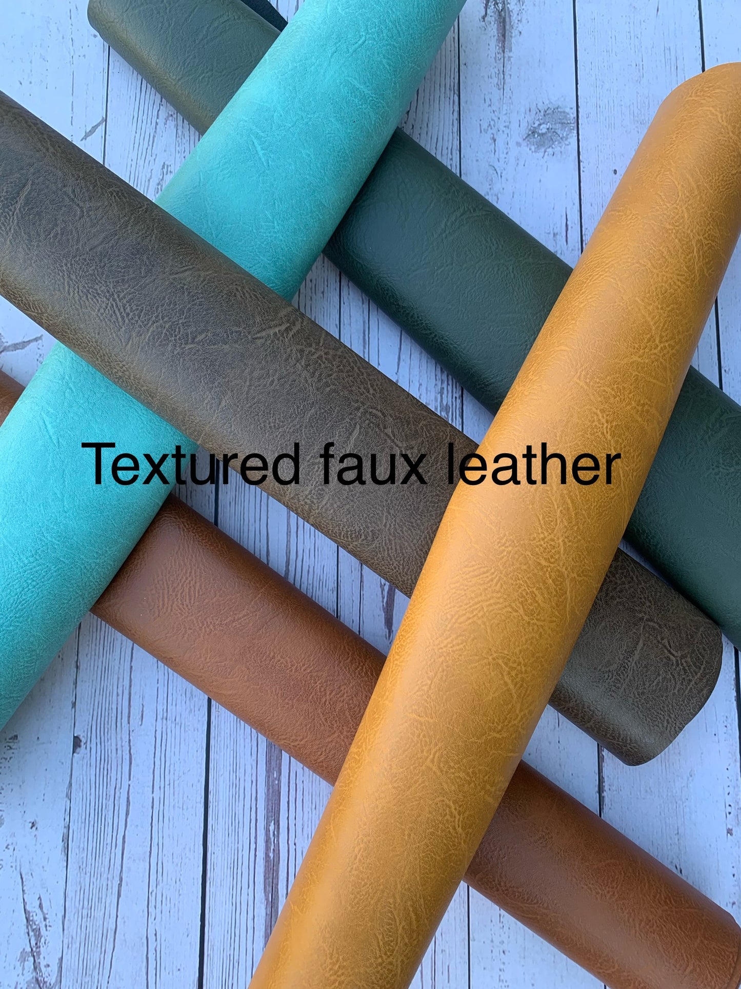 Textured luxury faux leather, faux full grain cow hide leather E6