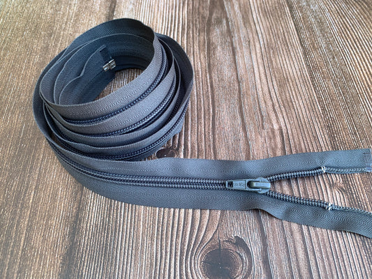 180cm zips with pull - size 5, GS