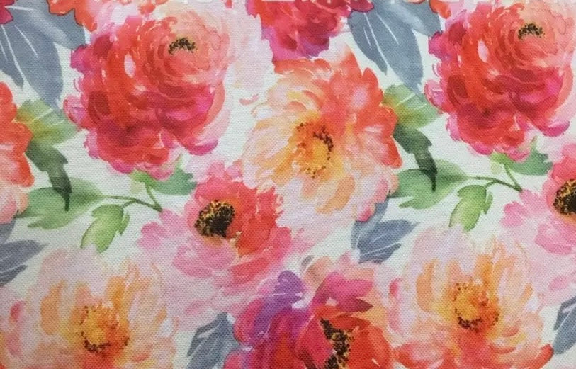 Printed waterproof canvas for bags, home decor, raincoats E4