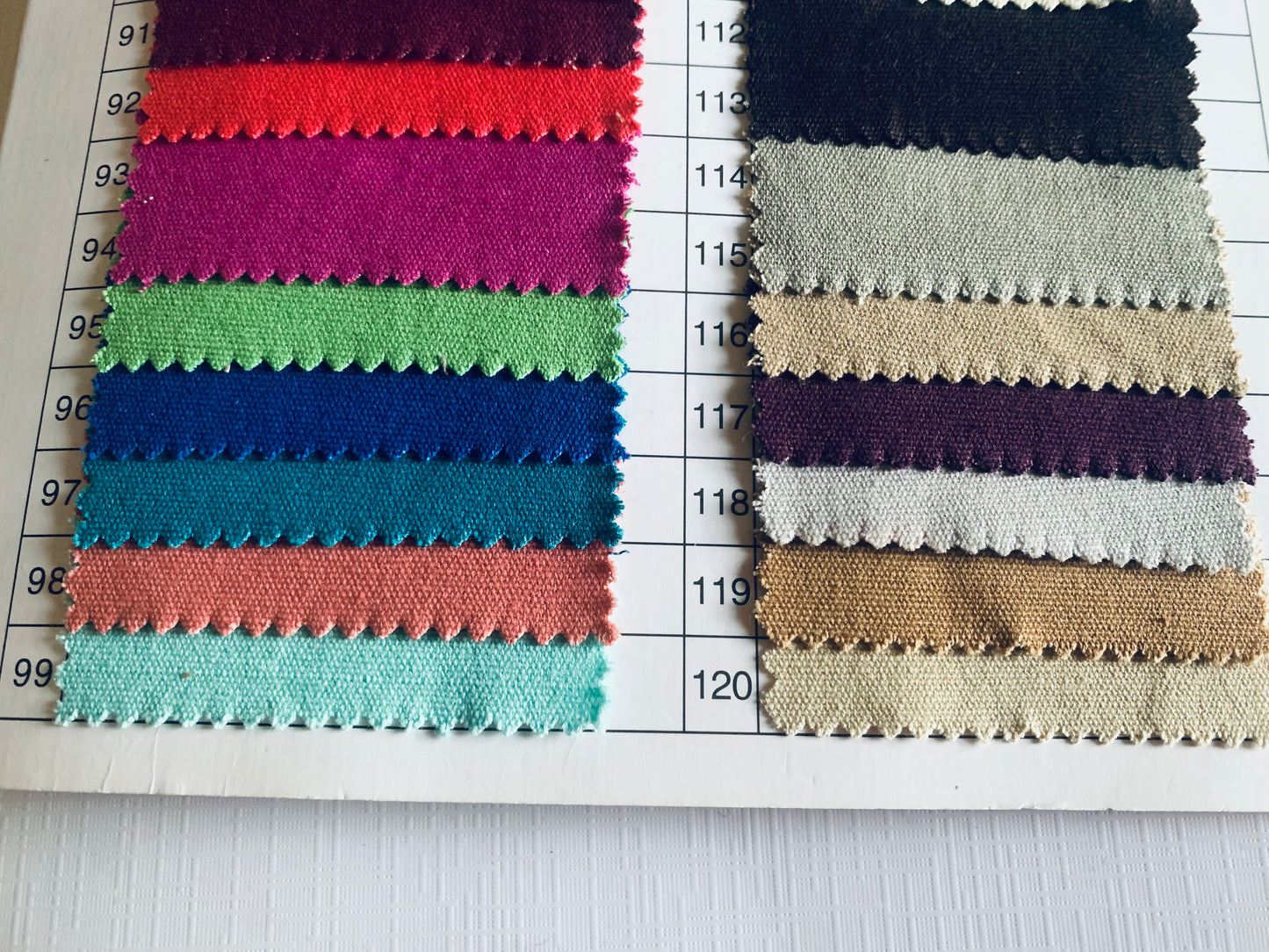 100% Cotton canvas, 8oz light weight canvas, duck canvas by the meter F2
