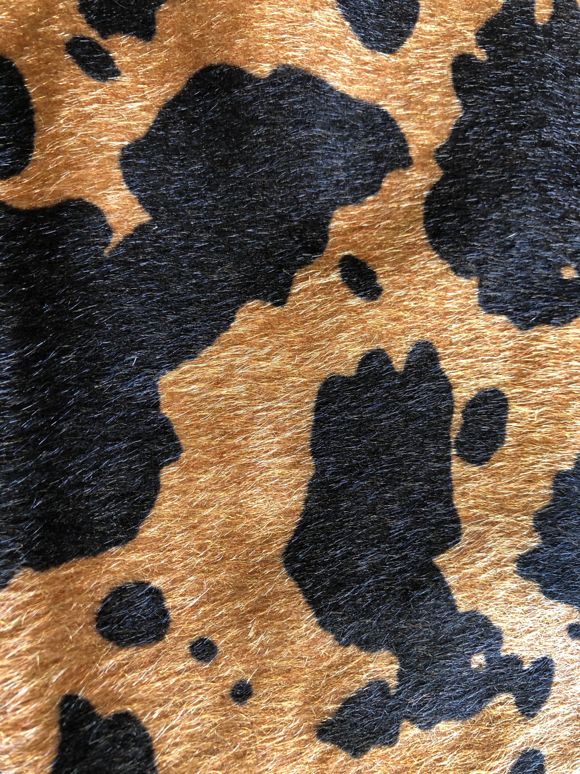 Faux horsehair fabric, Faux cowhide fabric, artificial fur, textured fabric  for bags, garments, home decor