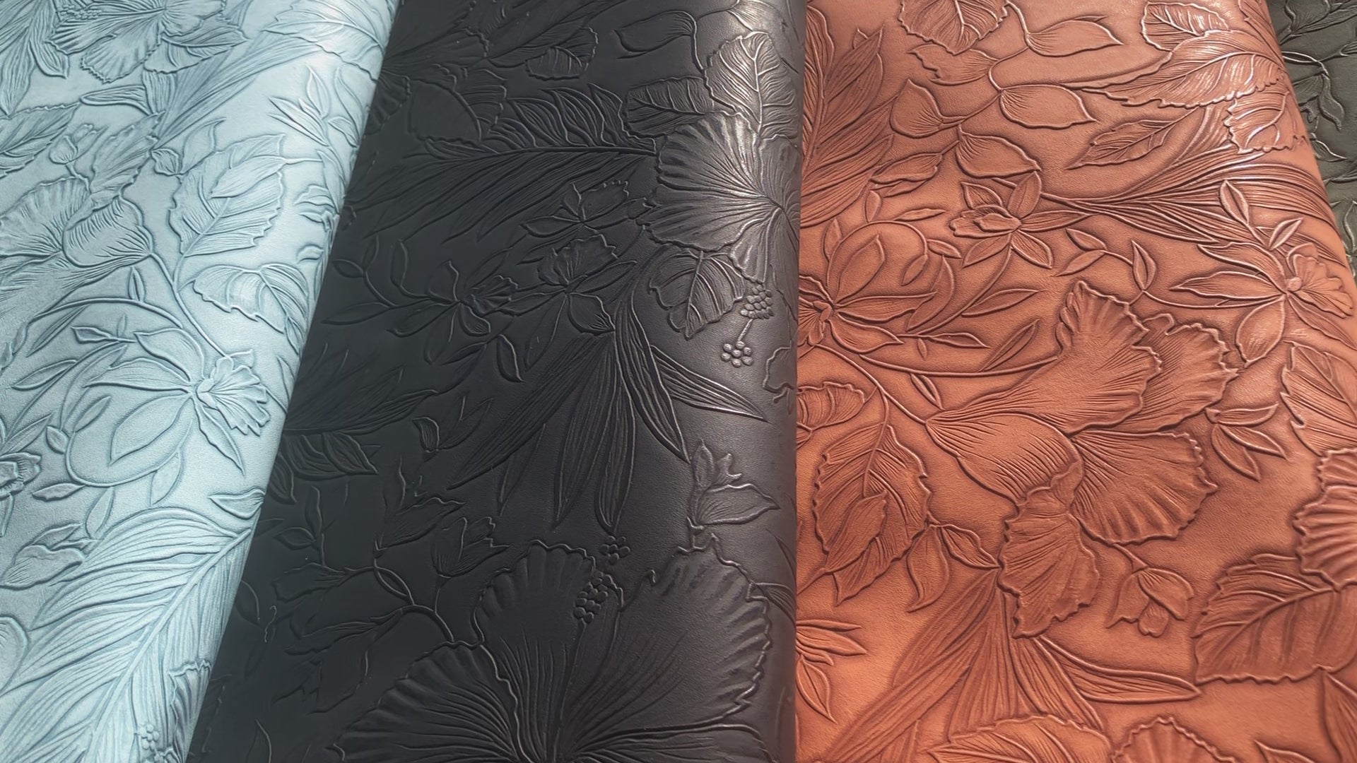 Floral embossed faux leather E5 – Sun Kiss Melbourne