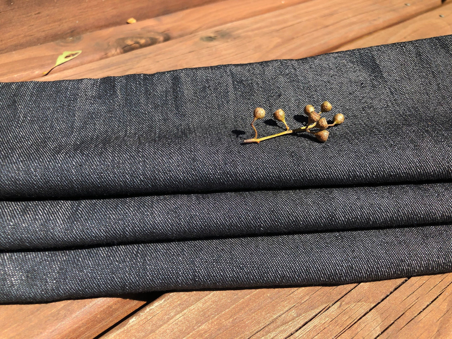 Lightweight denim fabric for garments, bags by the meter