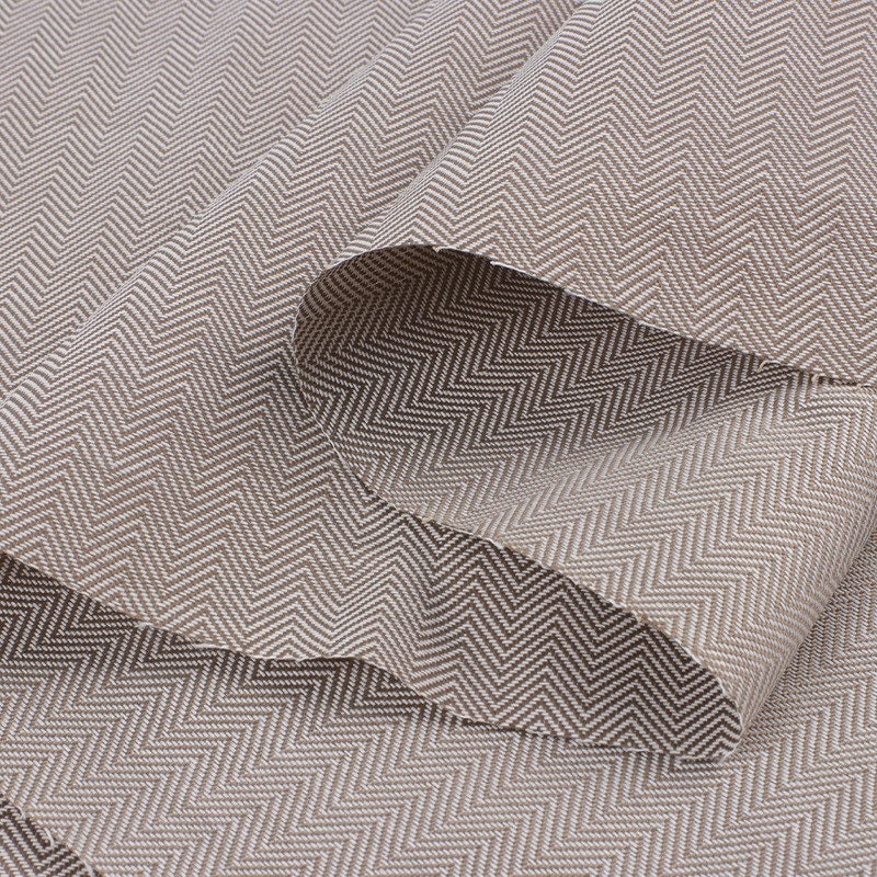 Herringbone lining material, sturdy lining fabric no interfacing required