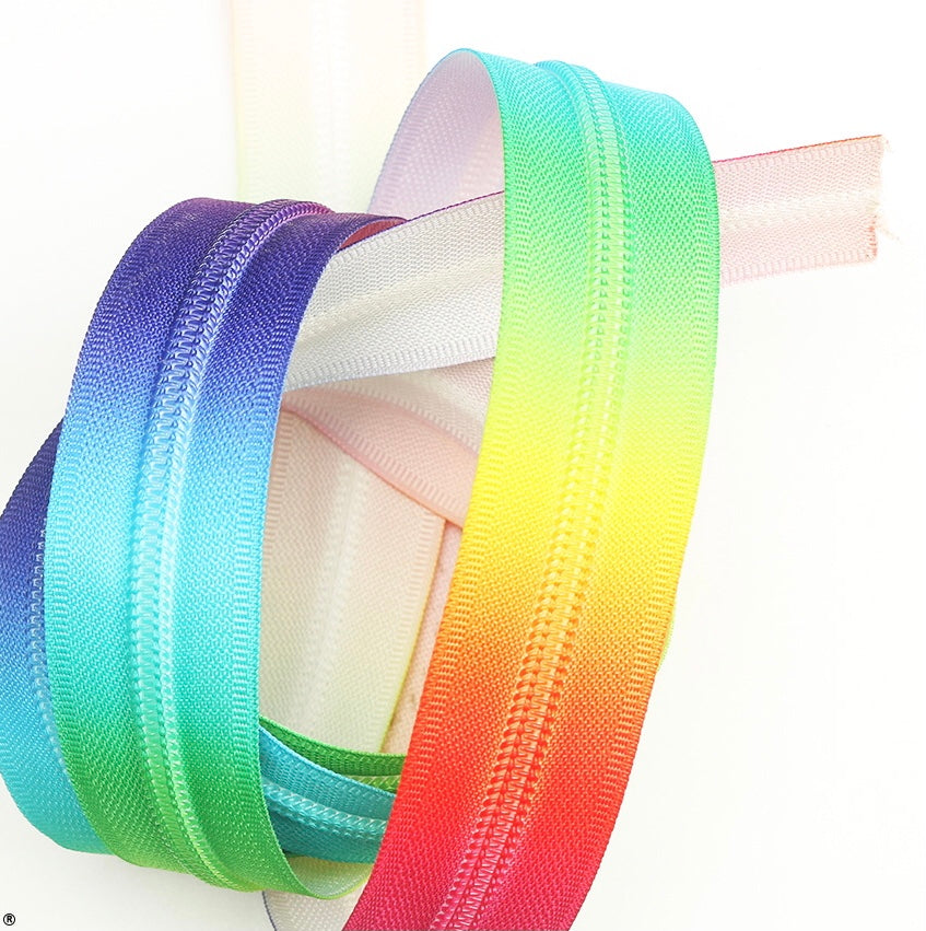 Size 5 zipper tapes, nylon zips, zipper tapes for bags, zipper tape by the metre