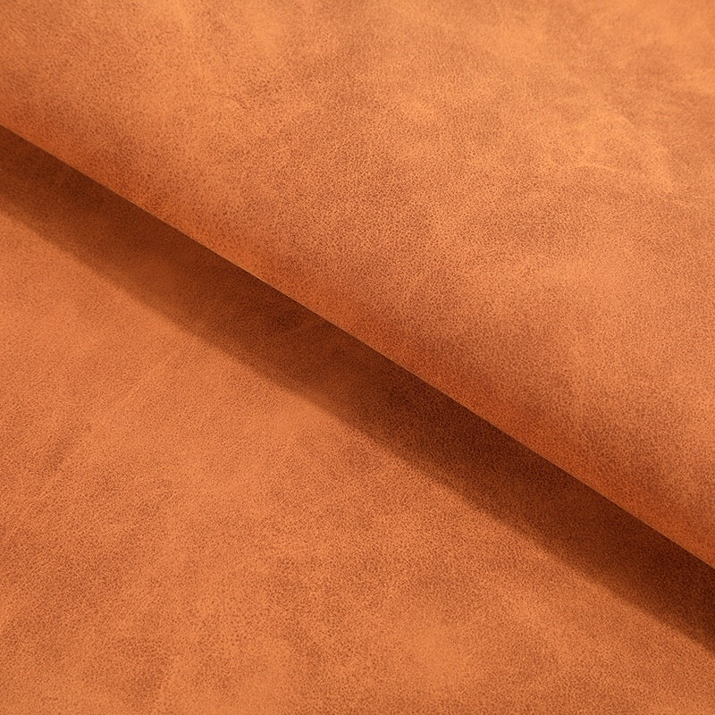 Nubuck style faux leather, distressed vinyl, Vegan Pleather, polished faux leather, rusty style artificial leather for bags, garments, upholstery