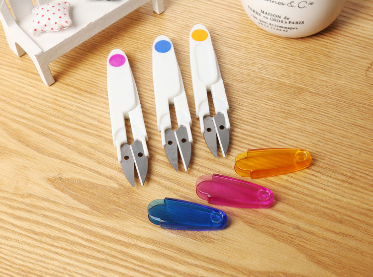 Thread cutters for sewing, leatherwork, embroidery, knitting, crocheting