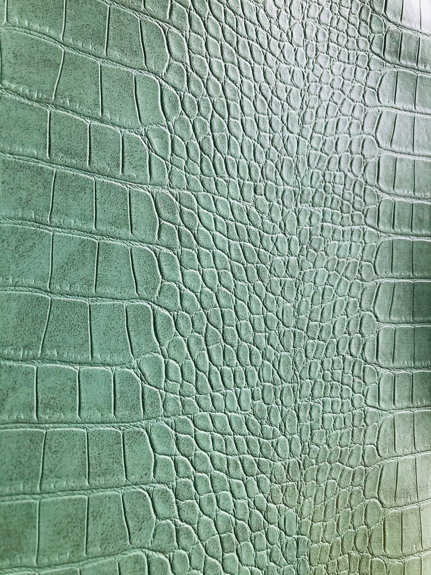 Croc pattern vinyl, Textured faux leather, Vegan Pleather, textured vinyl, artificial leather for bags, clothes, upholstery by the meter