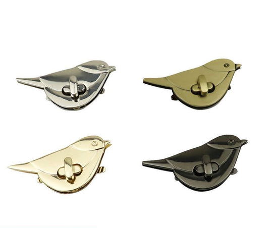 Bird shape turn locks, Purse locks, Twist locks