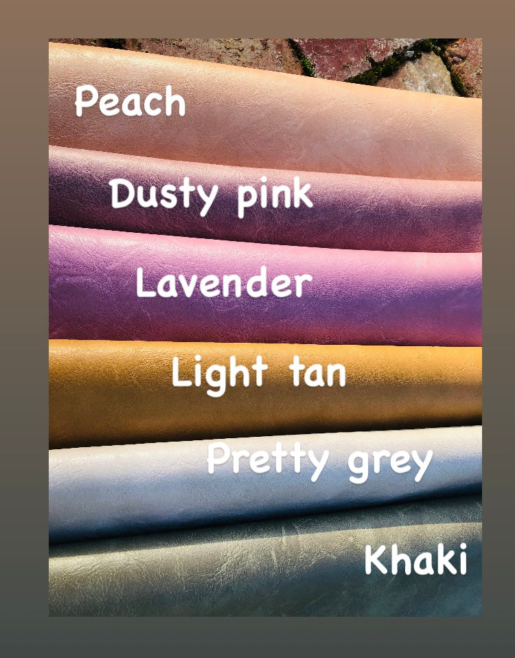 Luxury faux leather, Solid vinyl, Vegan Pleather, faux full grain cow hide leather, Plain artificial leather for bags, garments, upholstery