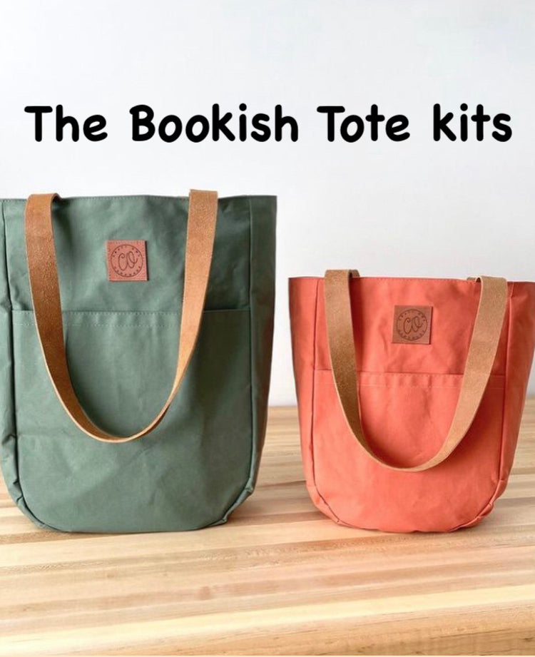 The Bookish tote sewing kits